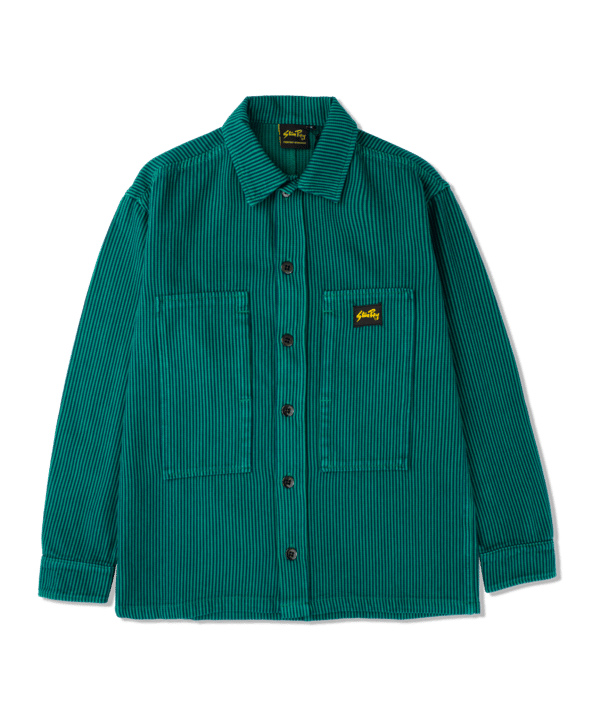 Stan Ray Prison Shirt langarm Grün - gruen