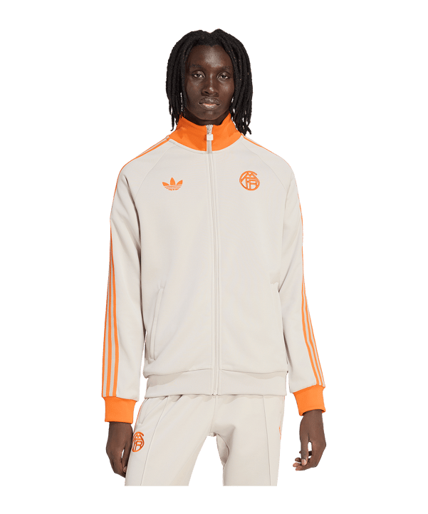 adidas FC Bayern München Originals Trainingsjacke Beige - beige