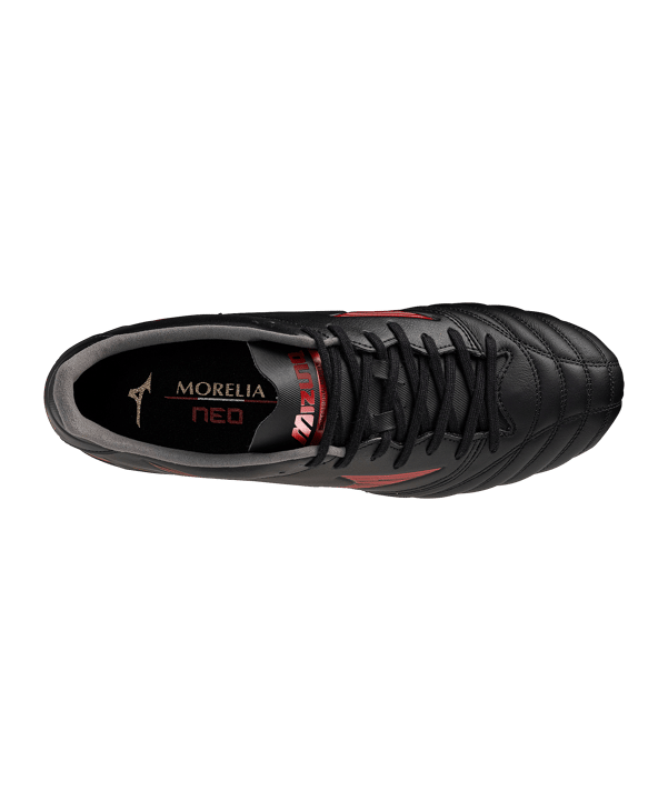 Mizuno Morelia Neo IV Pro AG Shadow Gem Schwarz - schwarz