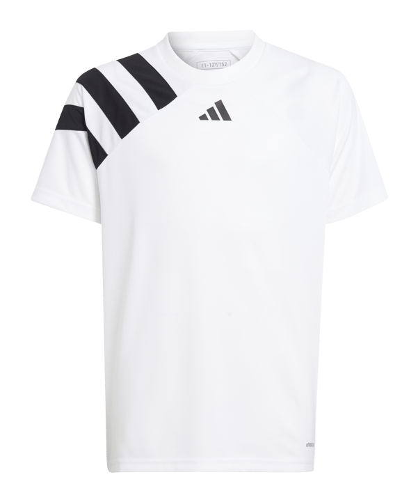 adidas Fortore 23 Trikot Kids Schwarz Weiss - weiss