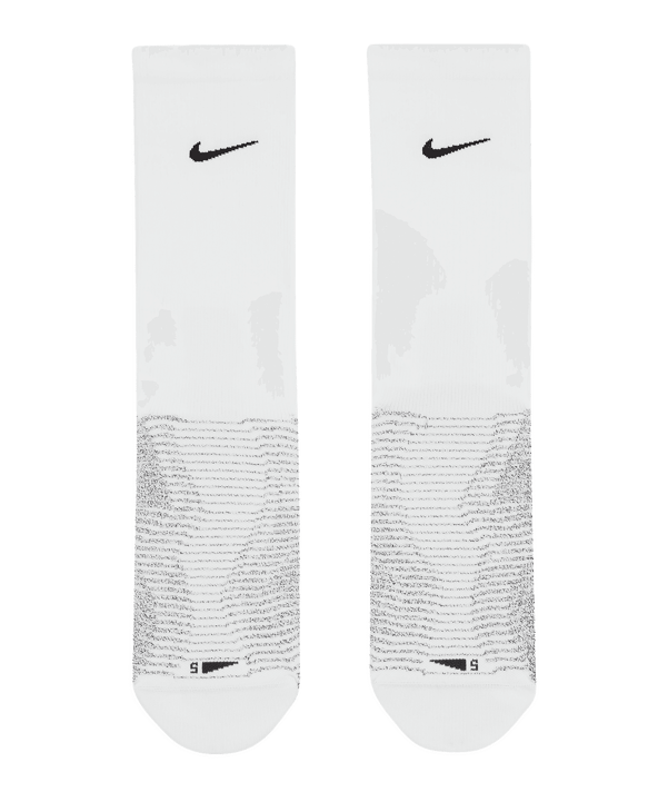 Nike Vapor Grip Crew Socken Weiss Schwarz F100 - weiss