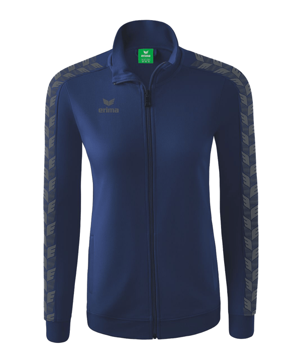 Erima Essential Team Tracktop Jacke Damen Blau - blau