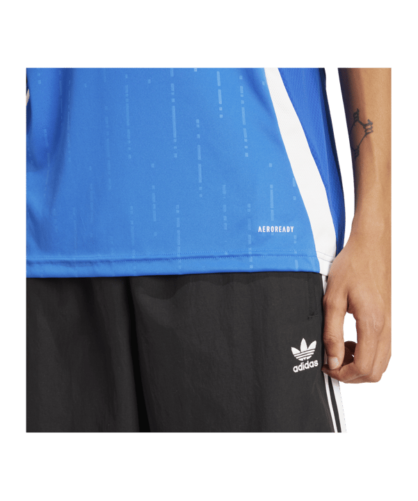 adidas Italien Trikot Home EM 2024 Blau - blau