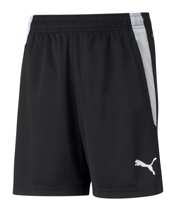 PUMA teamLIGA Short Kids Schwarz Weiss F03 - schwarz