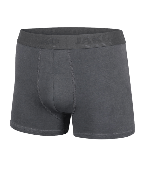 Jako Boxershorts Premium 2er Pack Grau F21 - grau