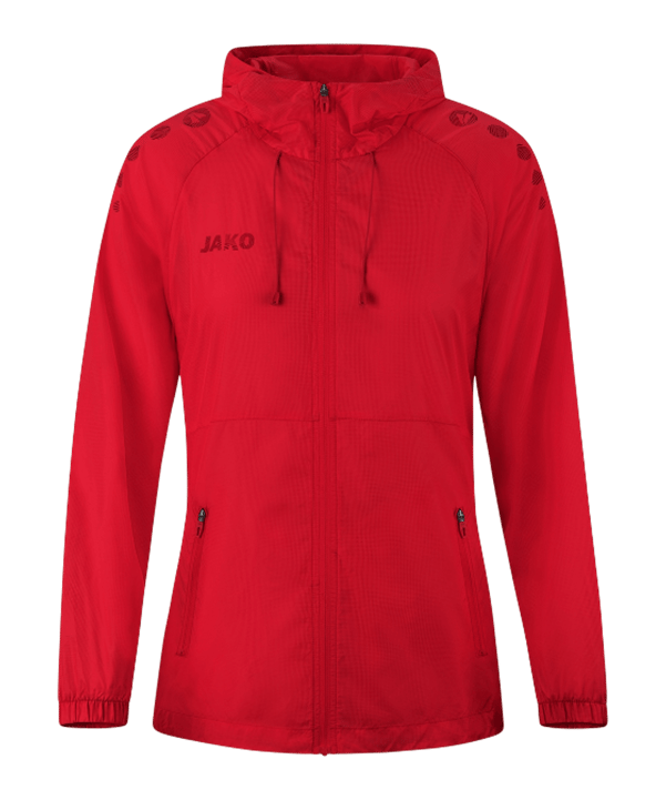 JAKO Flow Lightweight Jacke Kids Rot F100 - rot