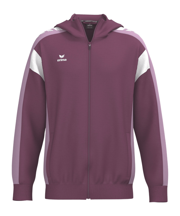 Erima Celebrate 125 Kapuzenjacke Rot Fburgundylavender - rot