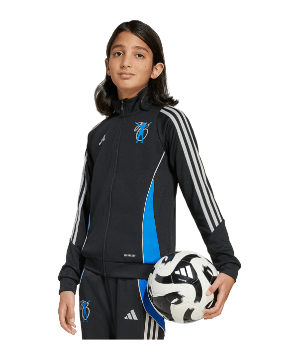 adidas Jude Bellingham Trainingsjacke Kids Schwarz - schwarz