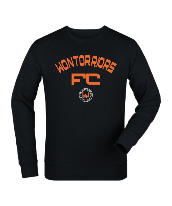 Wontorriors FC Fan Sweatshirt Schwarz FC002 - schwarz