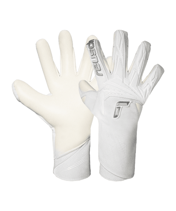 Reusch Attrakt Gold X Strapless Torwarthandschuhe Weiß - weiss