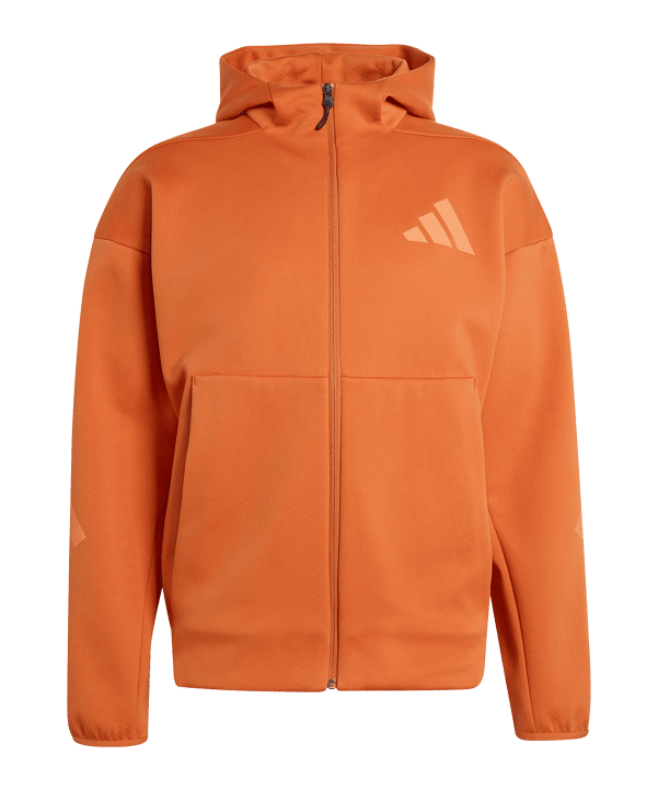 adidas Z.N.E Track Kapuzenjacke Orange - orange
