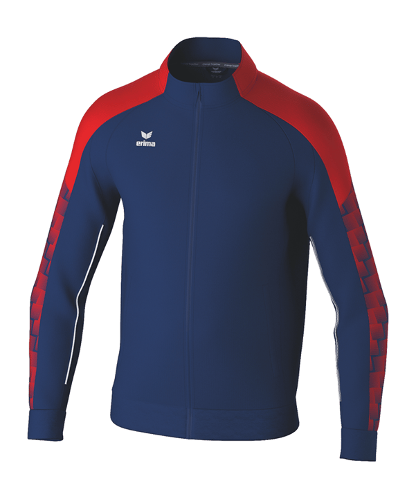Erima Evo Star Trainingsjacke Blau Fnewnavyrot - blau