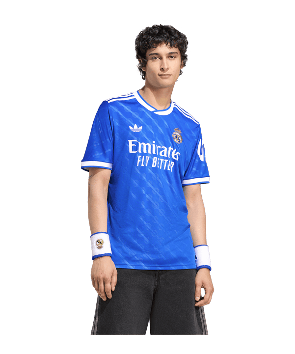 adidas Real Madrid Trikot 3rd 2025/2026 Blau - blau