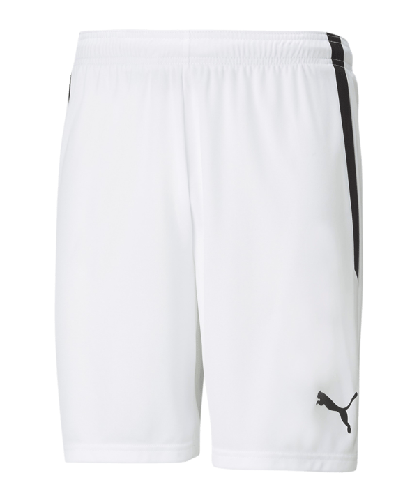 PUMA teamLIGA Short Weiss Schwarz F04 - weiss