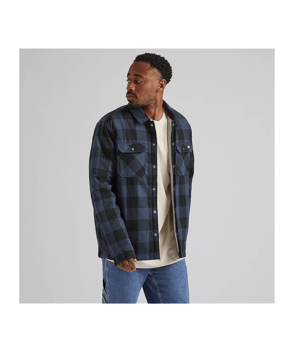 Dickie Lined Sacremento Hemd Blau - blau