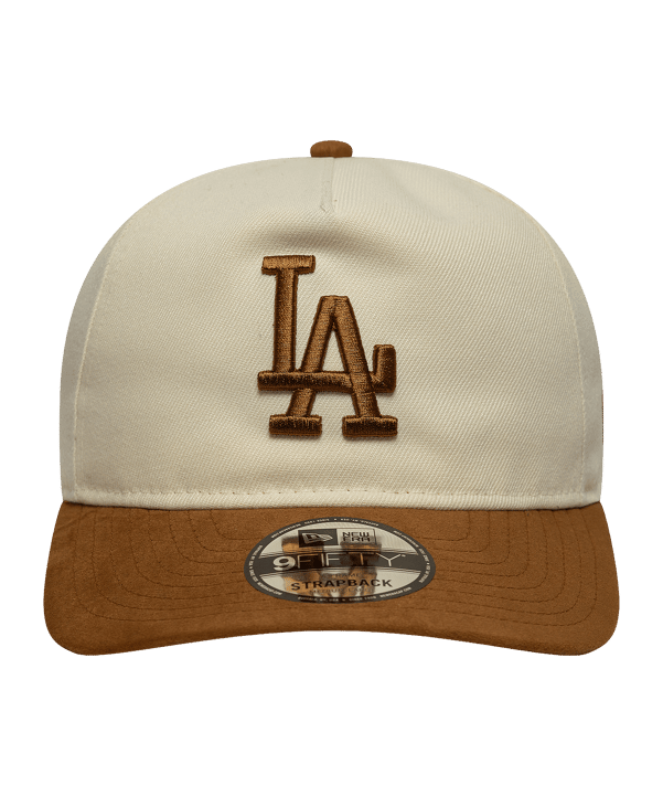 New Era Suede Visor 9Fifty Af Losdod Cap Beige - beige