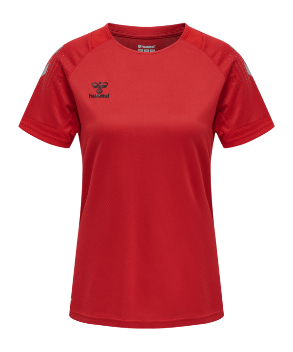 Hummel hmlLEAD Trainingsshirt Damen Rot F3062 - rot
