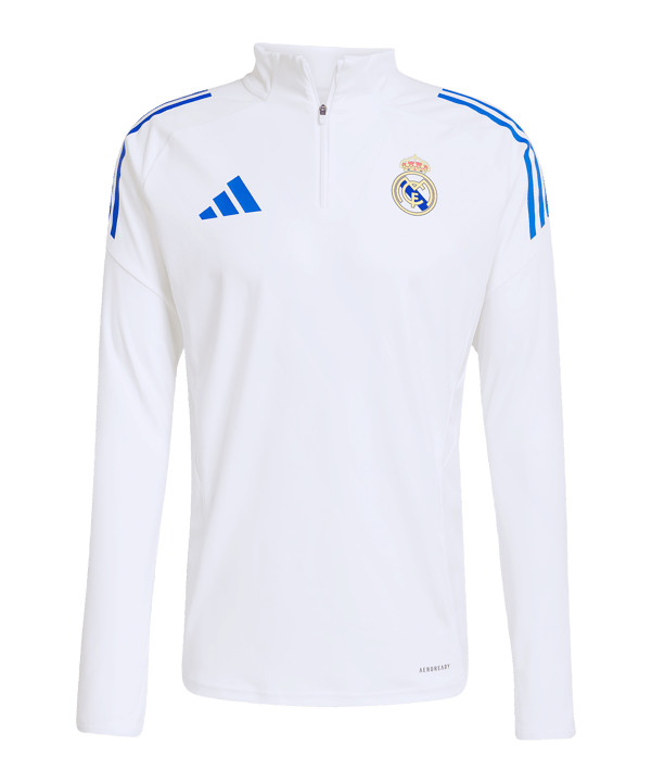 adidas Real Madrid Tiro25 Competition Training Sweatshirt 2025/2026 Weiß - weiss