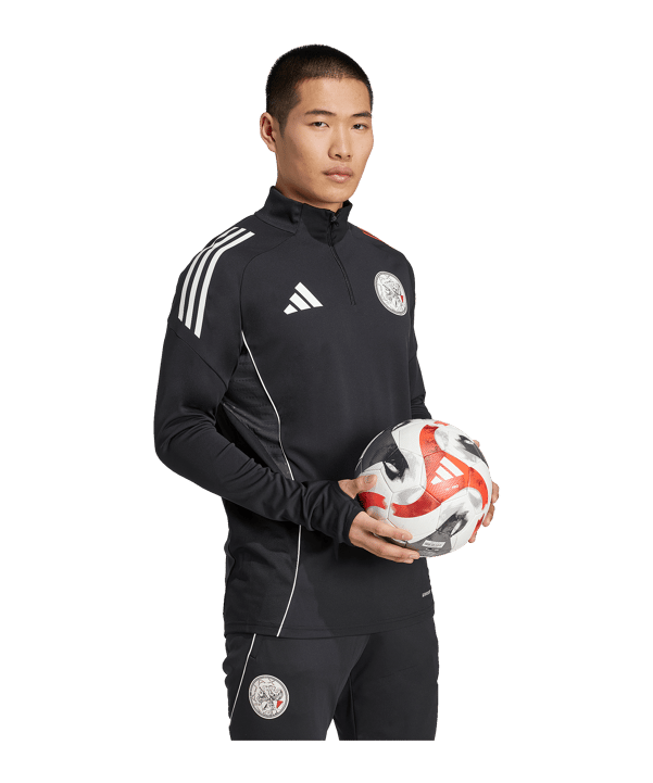 adidas Ajax Amsterdam Training Sweatshirt Schwarz - schwarz