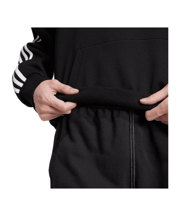 adidas Originals Adicolor Baggy Hoody Schwarz - schwarz