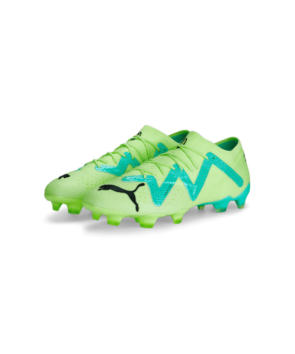 PUMA FUTURE Ultimate Low FG/AG Pursuit Gelb Grün Türkis F03 - gelb