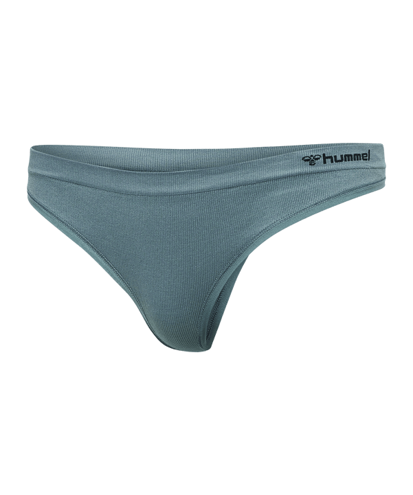 Hummel Juno Seamless Thong Underwear Shorts Damen Blau F7406 - blau