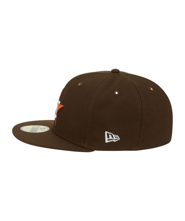 New Era Houston Astros 1968 59Fifty Cap Braun - braun