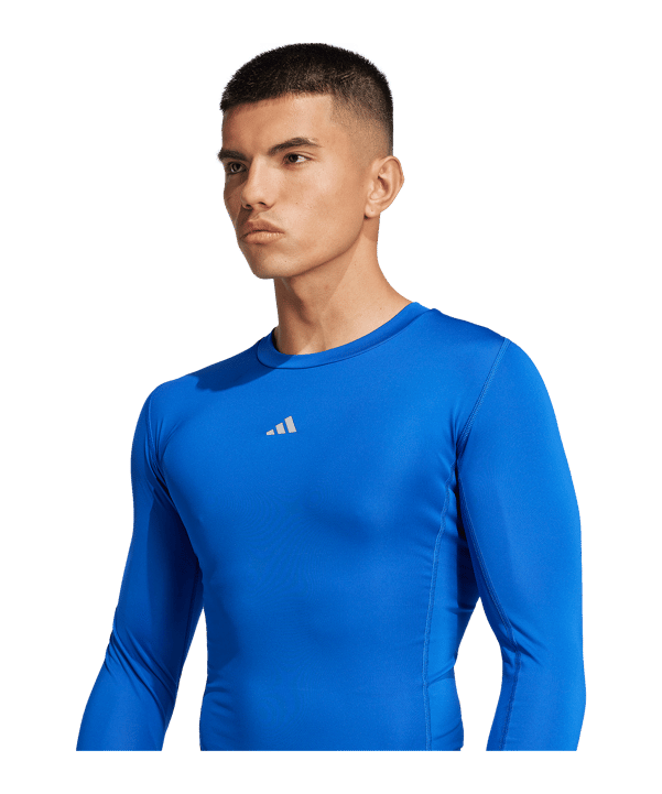 adidas Techfit Underwear Mock Blau - blau