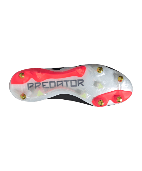 adidas Predator Elite LL SG Solar Energy Schwarz Weiss Rot - schwarz