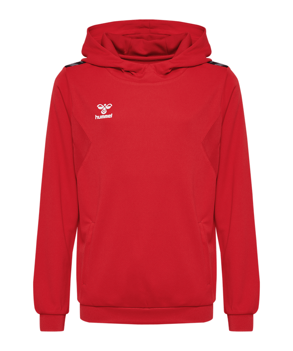 Hummel Authentic Pl Hoody Kids Rot F3062 - rot
