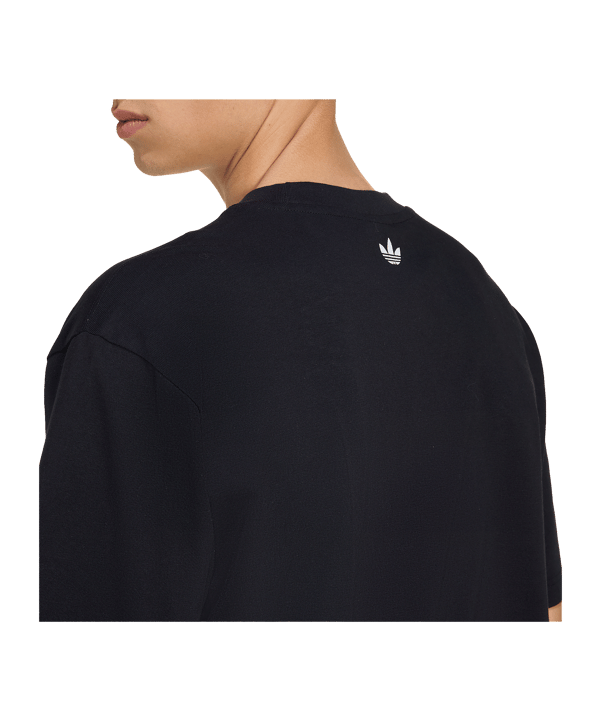 adidas Originals GFX Varsity T-Shirt Schwarz - schwarz