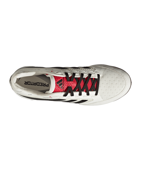 adidas Predator Pro IN Champagne Weiss Schwarz - weiss