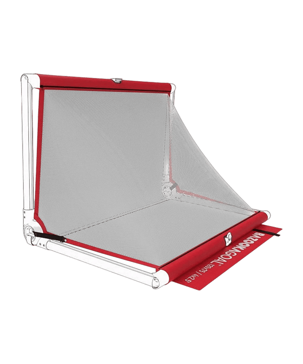 BazookaGoal SPARE-NET | 120x75cm Tor Rot - rot