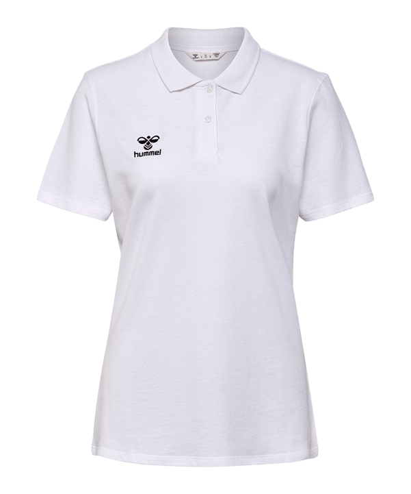Hummel GO 2.0 Polo Damen Weiss F9001 - weiss