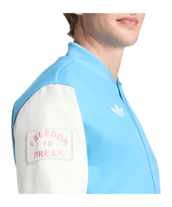 adidas Inter Miami Anthem Jacke Blau - blau