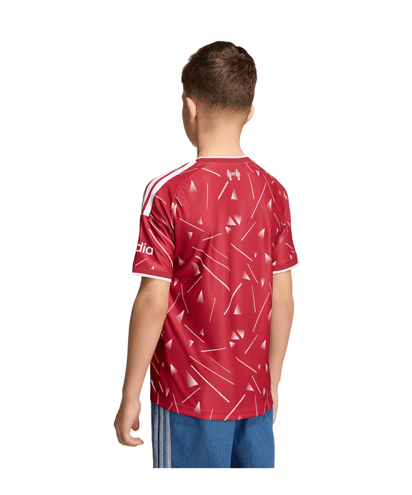 adidas FC Liverpool Authentic Trikot Home 2026/2027 Kids Rot - rot