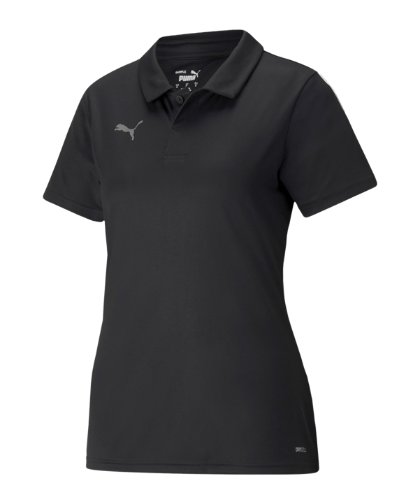 PUMA TeamLIGA Sideline Polo Damen Schwarz F03 - schwarz