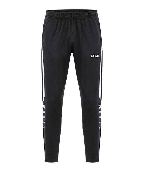 JAKO Power Polyesterhose Damen Schwarz Weiss F802 - schwarz