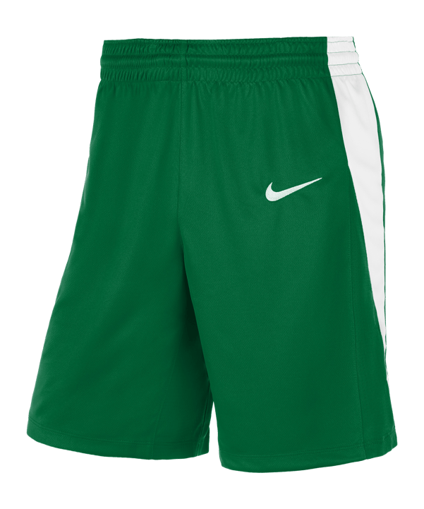 Nike Team Basketball Stock Short Grün Weiss F302 - gruen