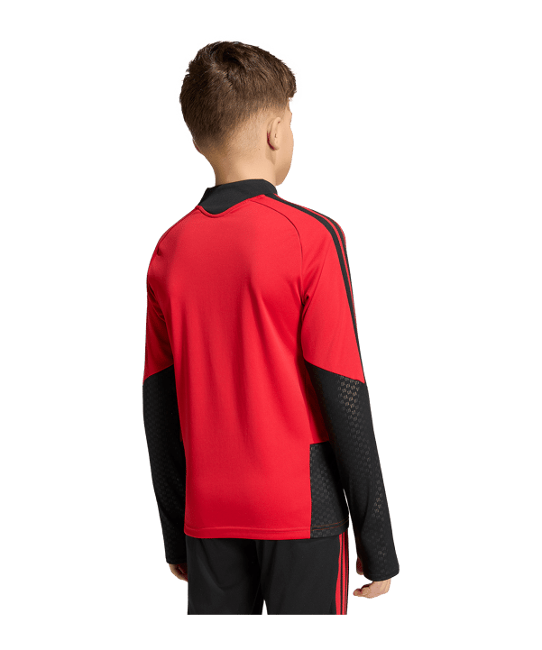 adidas Manchester United Tiro Sweatshirt Kids Rot - rot