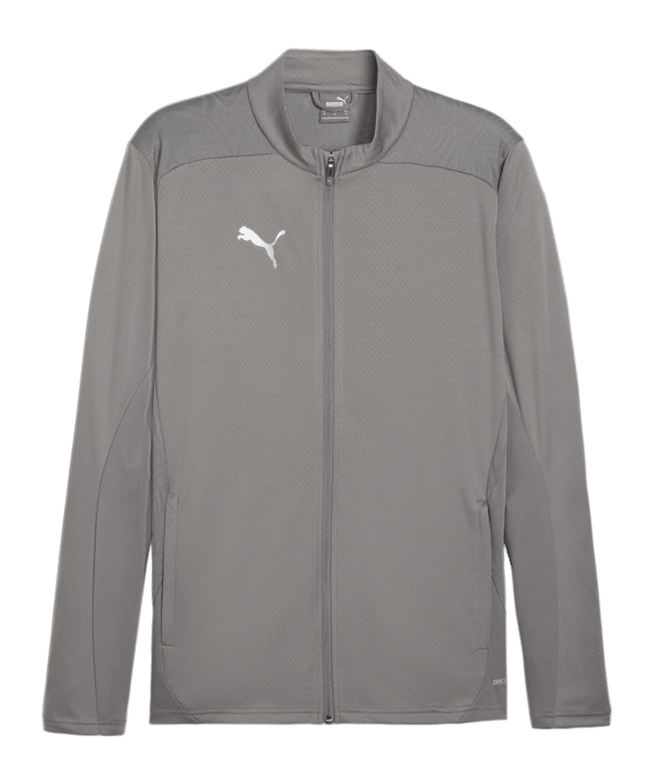 PUMA teamFINAL Trainingsjacke Grau F13 - grau