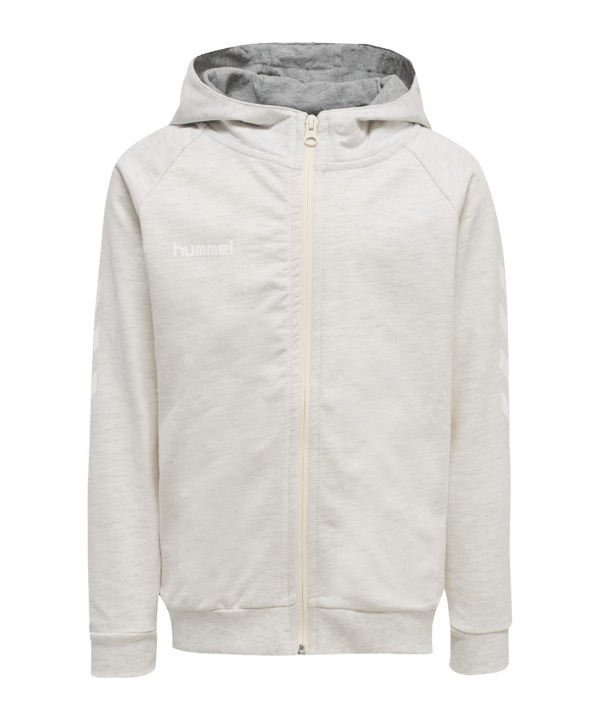 Hummel Cotton Kapuzenjacke Damen Weiss F9158 - weiss