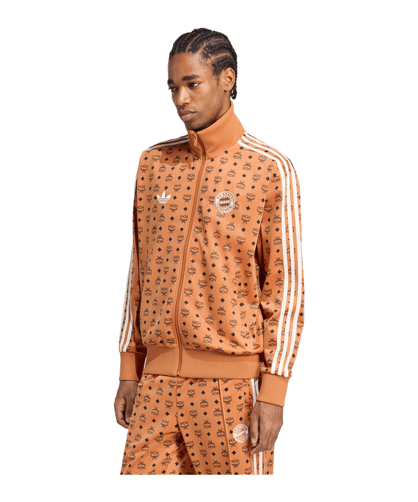 adidas FC Bayern München MCM Jacke Braun - braun
