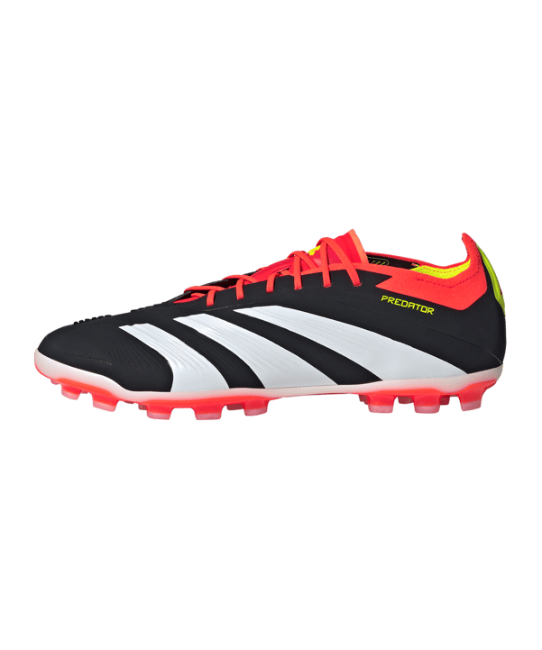 adidas Predator Elite 2G/3G AG Solar Energy Schwarz Weiss Rot - schwarz