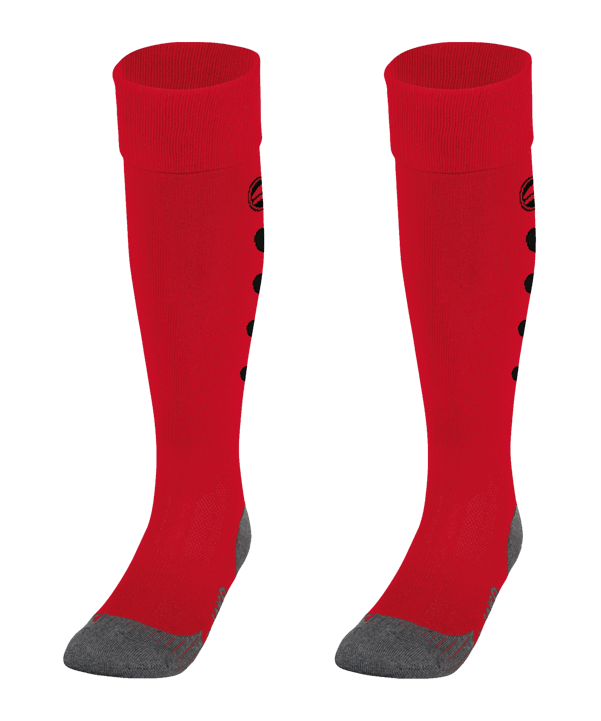 JAKO Roma Stutzenstrumpf Rot Schwarz F81 - rot
