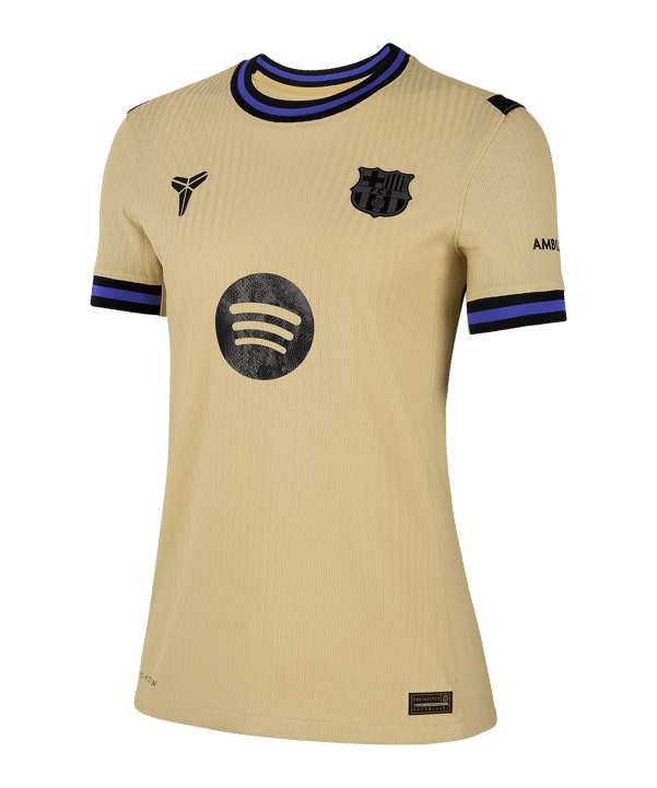 Nike FC Barcelona Authentic Trikot Away 2025/2026 Damen Gold F783 - gold
