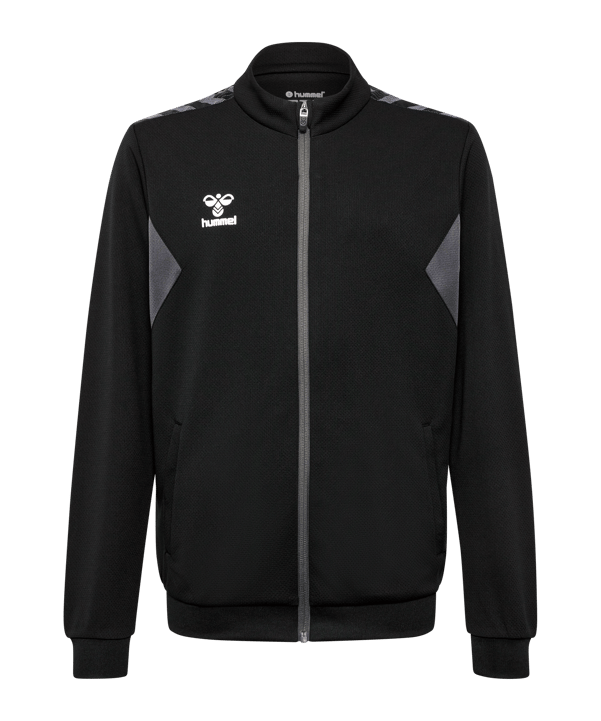 Hummel hmlAUTHENTIC PL Trainingsjacke Kids Schwarz F2001 - schwarz