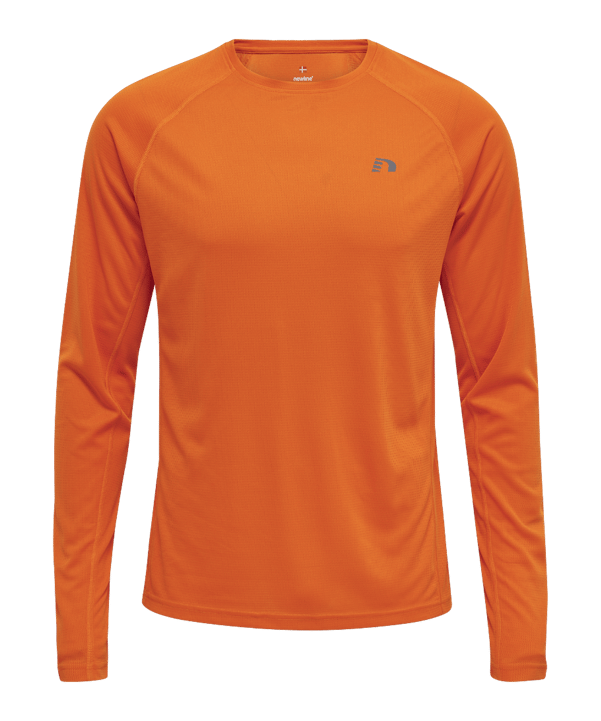Newline Core Shirt langarm Running Orange F5190 - orange