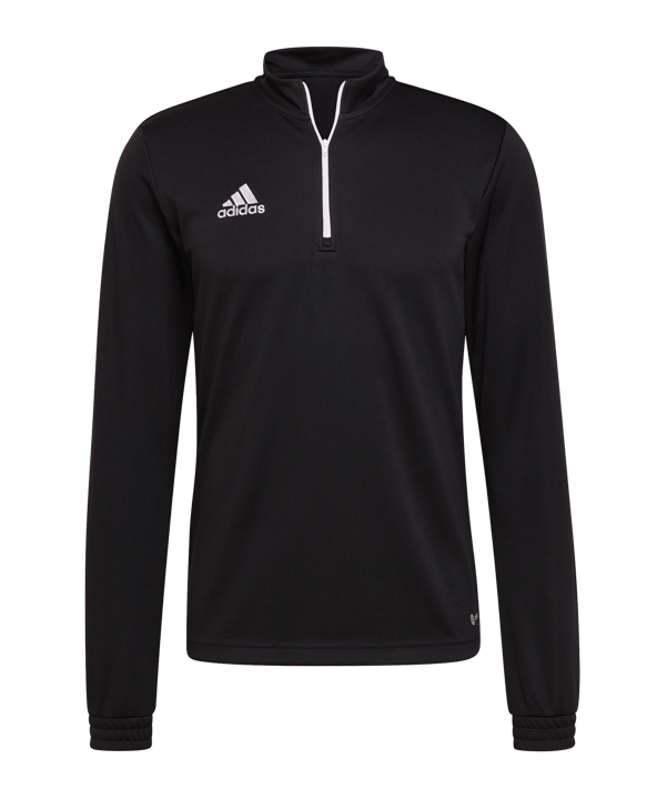 adidas Entrada 22 HalfZip Sweatshirt Schwarz - schwarz