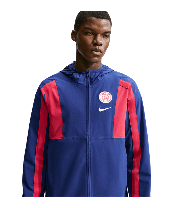 Nike Paris Saint-Germain Trainingsjacke Blau F455 - blau